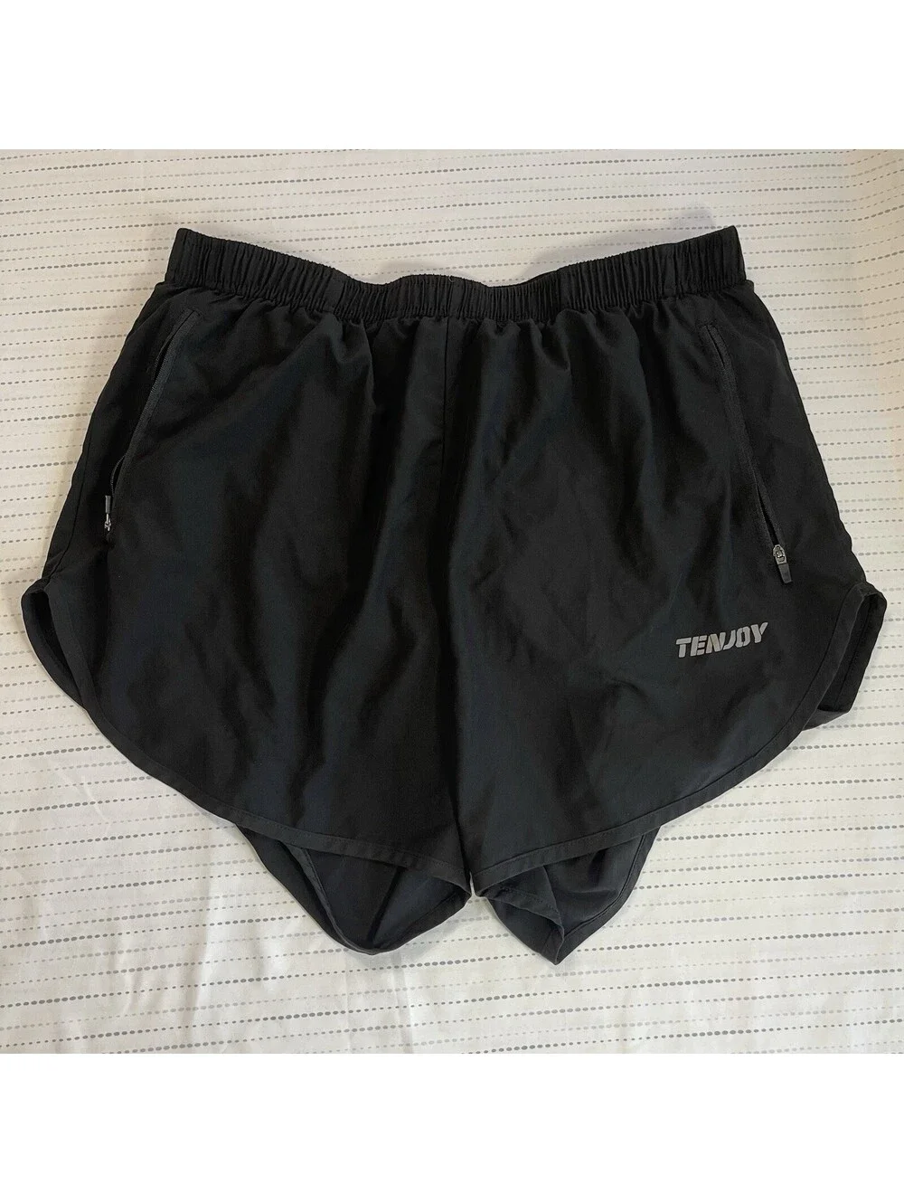 Tenjoy Men’s Large Athletic 3” Running Shorts (Multicolor Lot Of 5)